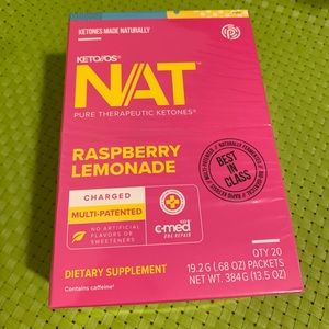 Pruvit KetoOS Natketones RaspberryLemonade charged